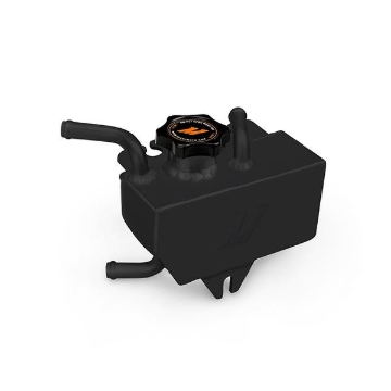 Picture of Mishimoto Subaru 08-14 WRX/ 05-09 Legacy GT Aluminum Coolant Expansion Tank - Black