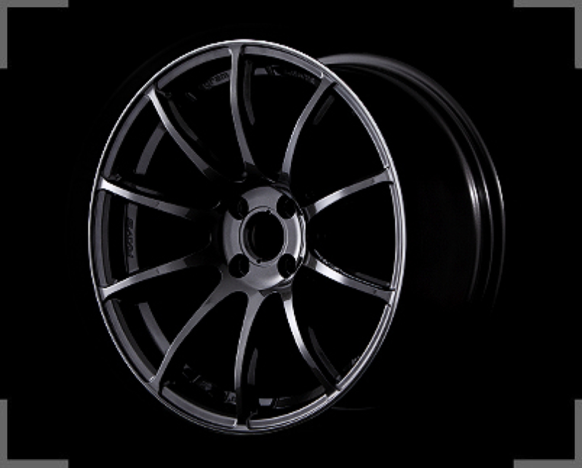 Picture of Gram Lights 57Transcend 18x9.5 +15 5x114.3 Super Dark Gunmetal Wheel
