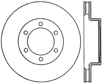 Picture of Sport Slotted Cryo Brake Rotor; Front Right