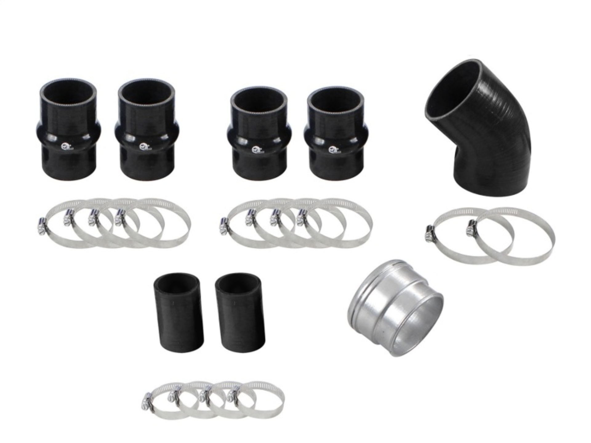 Picture of aFe Bladerunner Intercooler Couplings and Clamps Replacement Kit 2015 Ford F-150 V6 2.7 (tt)
