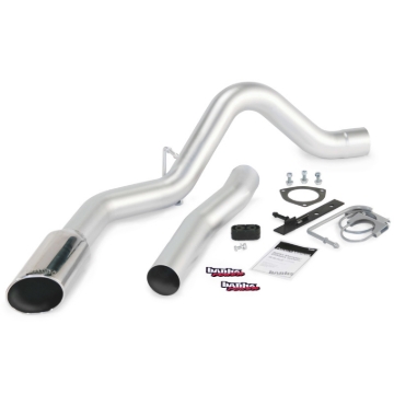 Picture of Banks Power 15 Chevy 6.6L LML ECLB/CCSB/CCLB Monster Exhaust Sys - SS Single Exhaust w/ Chrome Tip