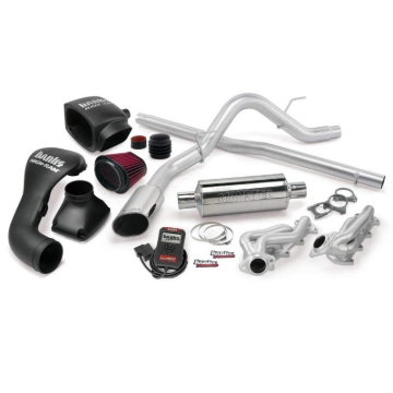 Picture of Banks Power 04-08 Ford 5.4L F-150 ECSB PowerPack System - SS Single Exhaust w/ Chrome Tip