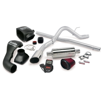 Picture of Banks Power 06-08 Ford 5.4L F-150 CCMB Stinger System - SS Single Exhaust w/ Chrome Tip
