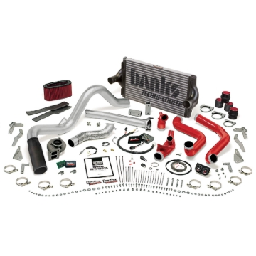 Picture of Banks Power 94-95.5 Ford 7.3L Auto PowerPack System - SS Single Exhaust w/ Black Tip