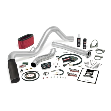 Picture of Banks Power 95.5-97 Ford 7.3L Auto Stinger System - SS Single Exhaust w/ Black Tip