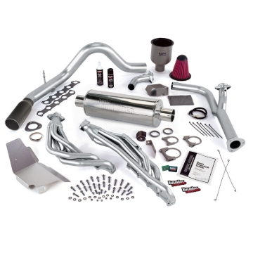 Picture of Banks Power 99-04 Ford 6.8L Truck EGR-Late Cat PowerPack System - SS Single Exhaust w/ Black Tip