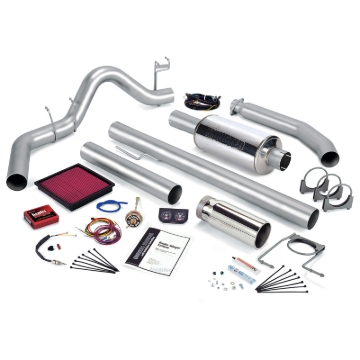 Picture of Banks Power 98 Dodge 5.9L Ext Cab Stinger System - SS Single Exhaust w/ Chrome Tip