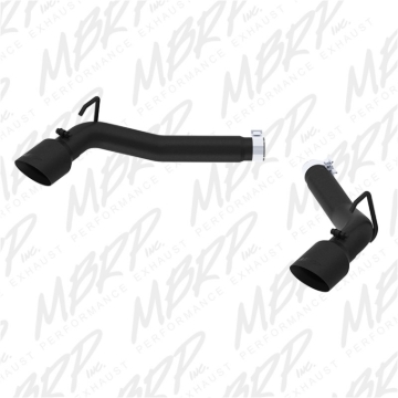 Picture of MBRP 2010-2015 Chevrolet Camaro V8 6.2L 3in Black Coated Axle Back Muffler Delete