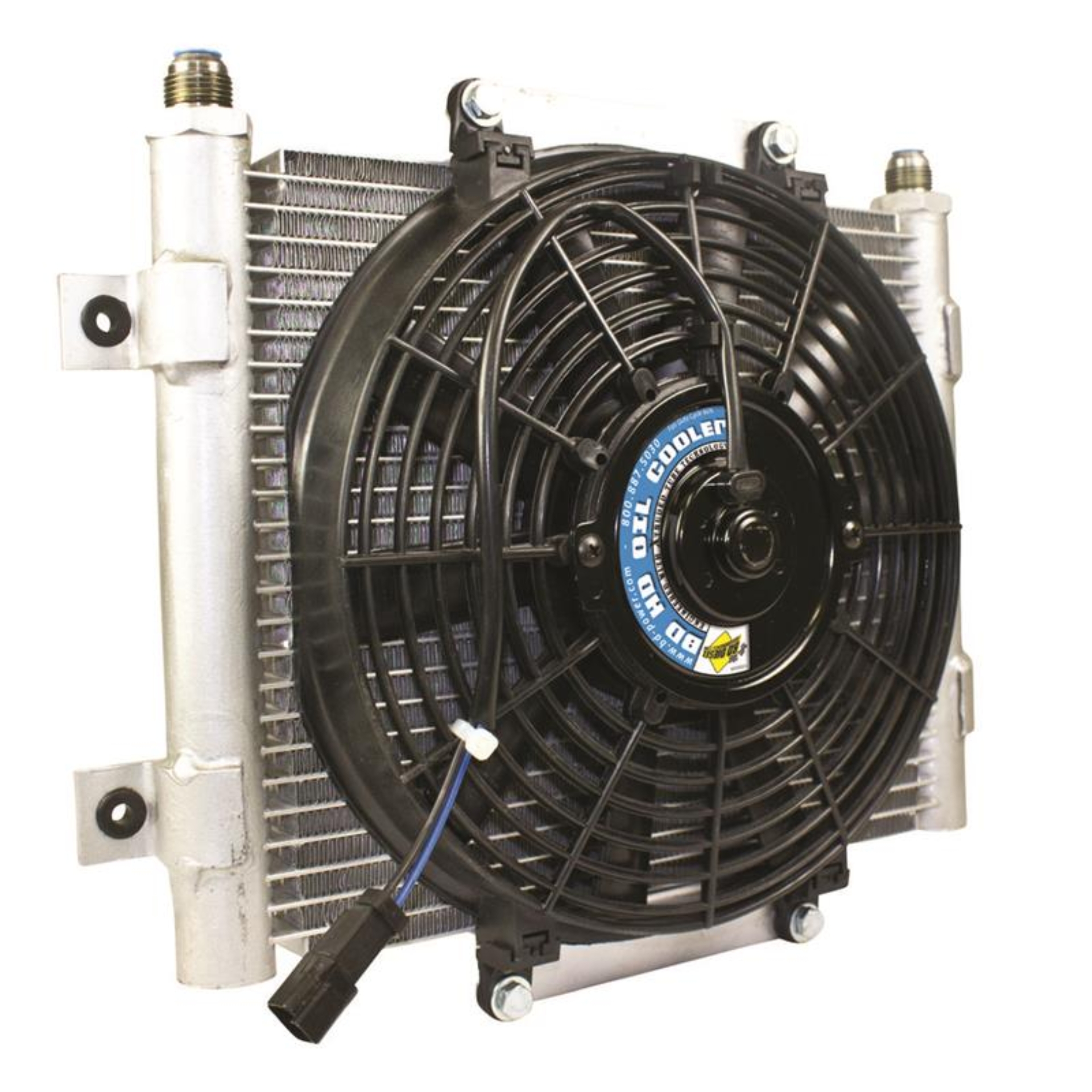 Picture of BD Diesel Xtrude Trans Cooler w/Fan 5.5in