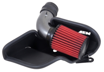 Picture of AEM 11-14 Volkswagen Jetta 2.0L L4 - Cold Air Intake System - Gunmetal Gray