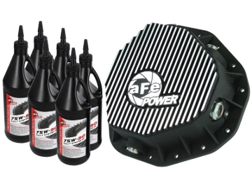 Picture of aFe Power Cover Rear Differential w/ 75W-90 Gear Oil Dodge Diesel Trucks 03-05 L6-5.9L