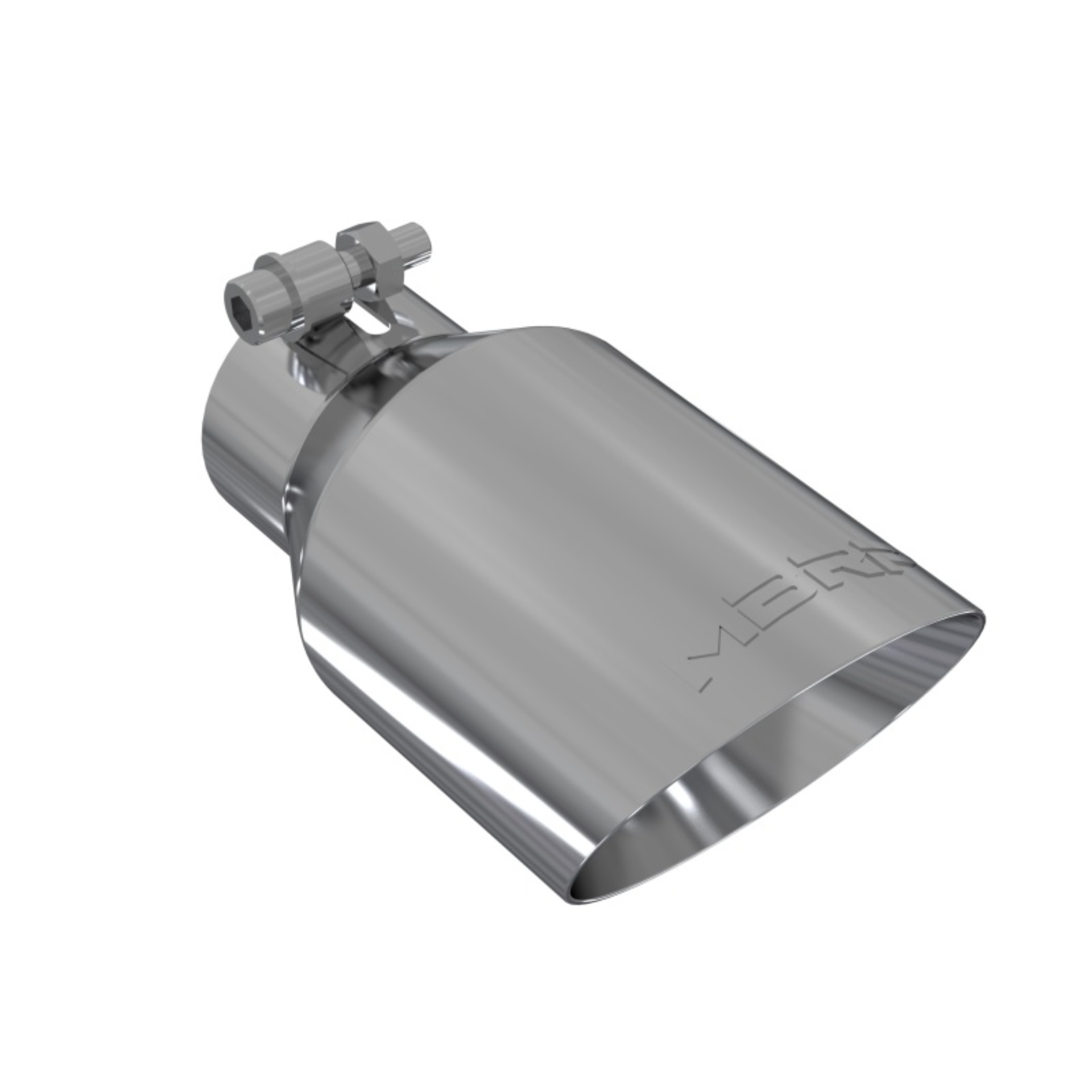 Picture of MBRP Universal Tip 4in O.D. Dual Wall Angled 2.5in inlet 8in length T304