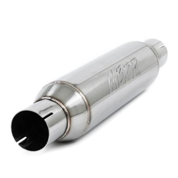 Picture of MBRP Universal Resonator 2.5in inlet/outlet 16in body 20in overall T304