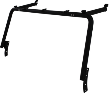 Picture of MBRP 07-10 Jeep Wrangler JK Front Roof Rack Extension (2 Door) Black Coated