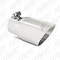 Picture of MBRP Universal Tip 4in O.D. Dual Wall Angled 3in inlet 8in length T304