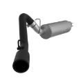 Picture of MBRP 97-99 Jeep Wrangler (TJ) Inline-4 2.5L, Inline-6 4.0L 2 1/2in Cat Back Single Side Black Coated