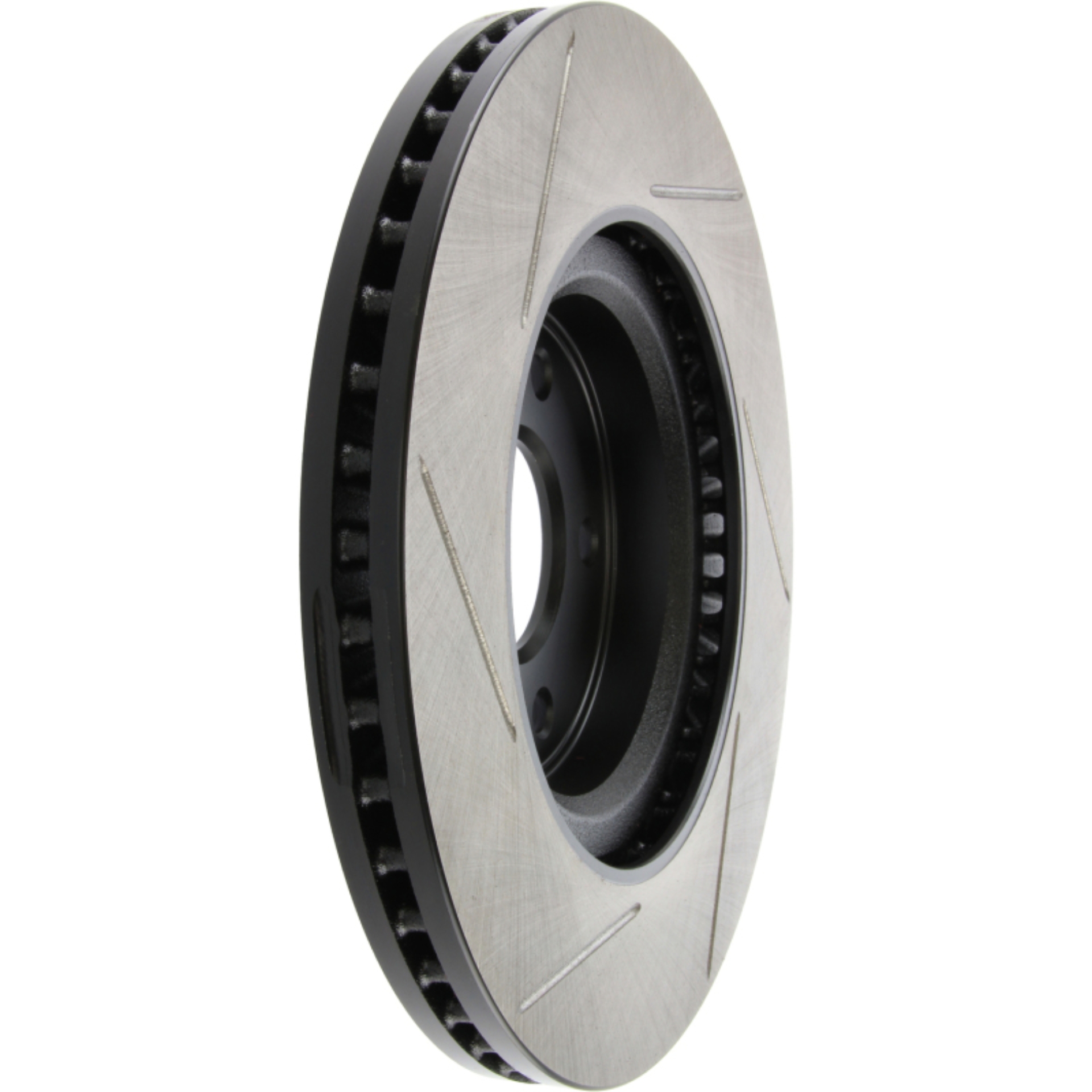 Picture of Sport Slotted Brake Rotor; Front Left