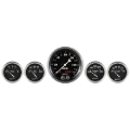 Picture of Auto Meter Gauge Kit 5 pc. 3 3/8in & 2 1/16in GPS Speedometer Old Tyme Black
