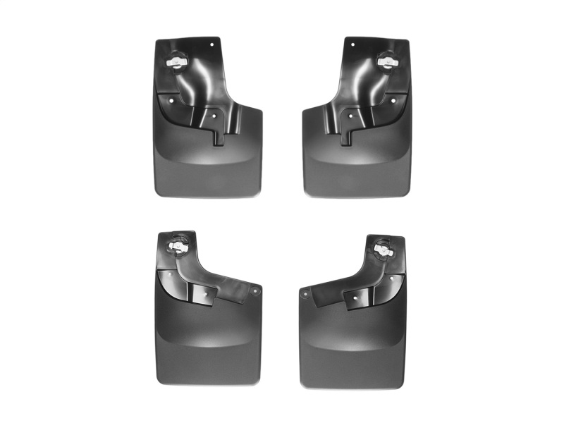 Picture of WeatherTech 2015 Chevrolet Colorado w/ Fender Flares No Drill Front & Rear Mudflaps