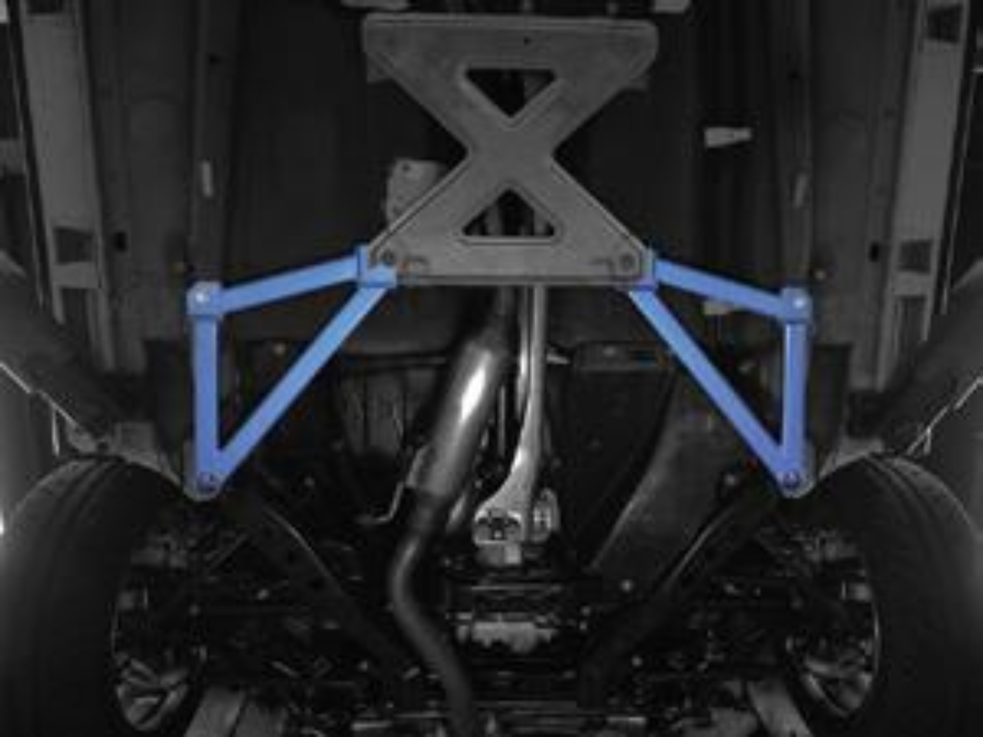 Picture of Cusco Power Brace Floor Rear 2016 Mazda Miata Roadster (ND5RC)