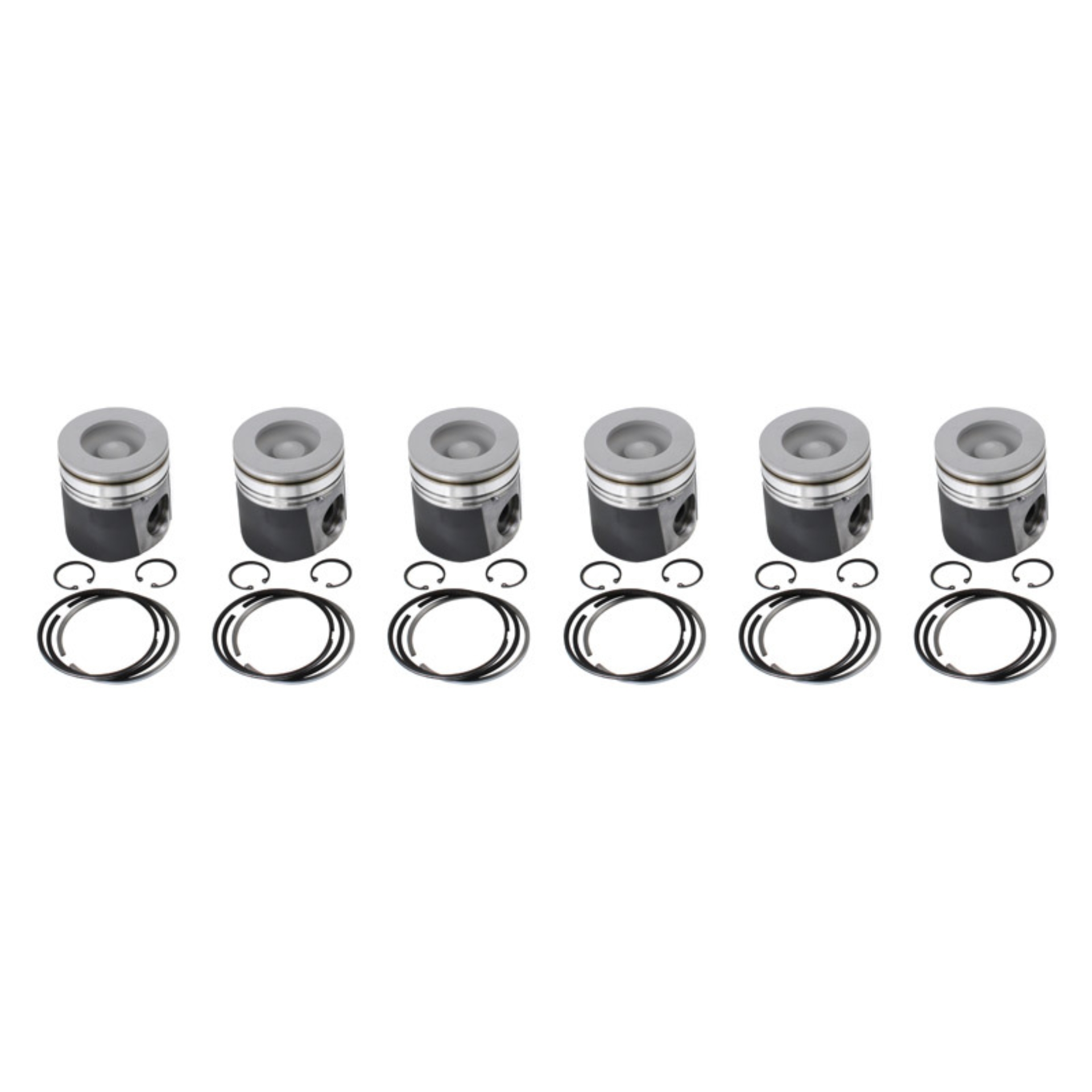 Picture of Industrial Injection 94-98 Dodge 12V Mahle Piston .040 Oversized Coated Tops / Skirts