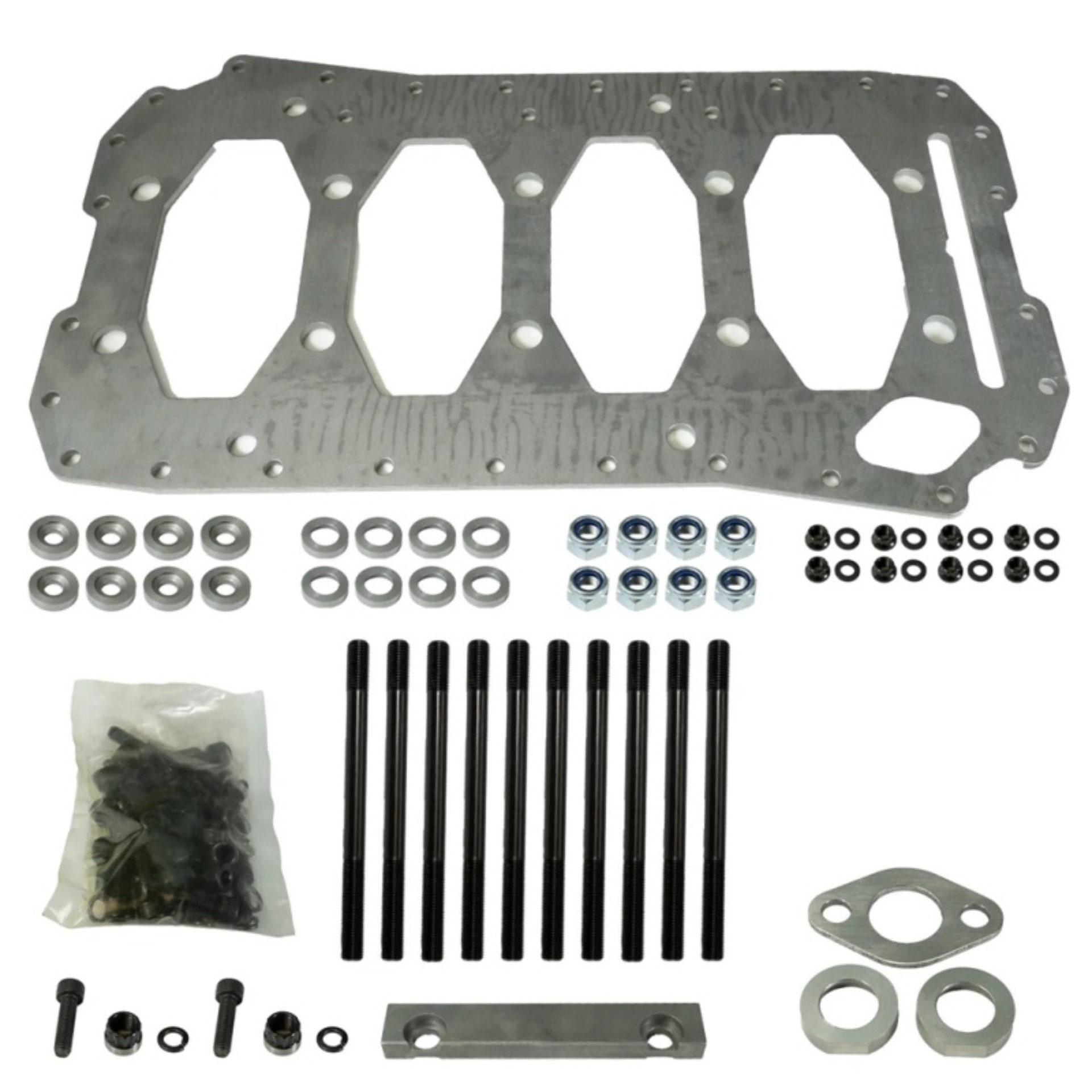 Picture of Industrial Injection 4BT 12mm Gorilla Girdle w/ ARP Xl Main Studs