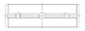 Picture of ACL Lexus V8 4.0L 1UZFE Standard Size Race Main Bearing Set