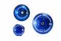 Picture of Sinister Diesel 03-07 Ford 6.0L Billet Blue Cap Kit