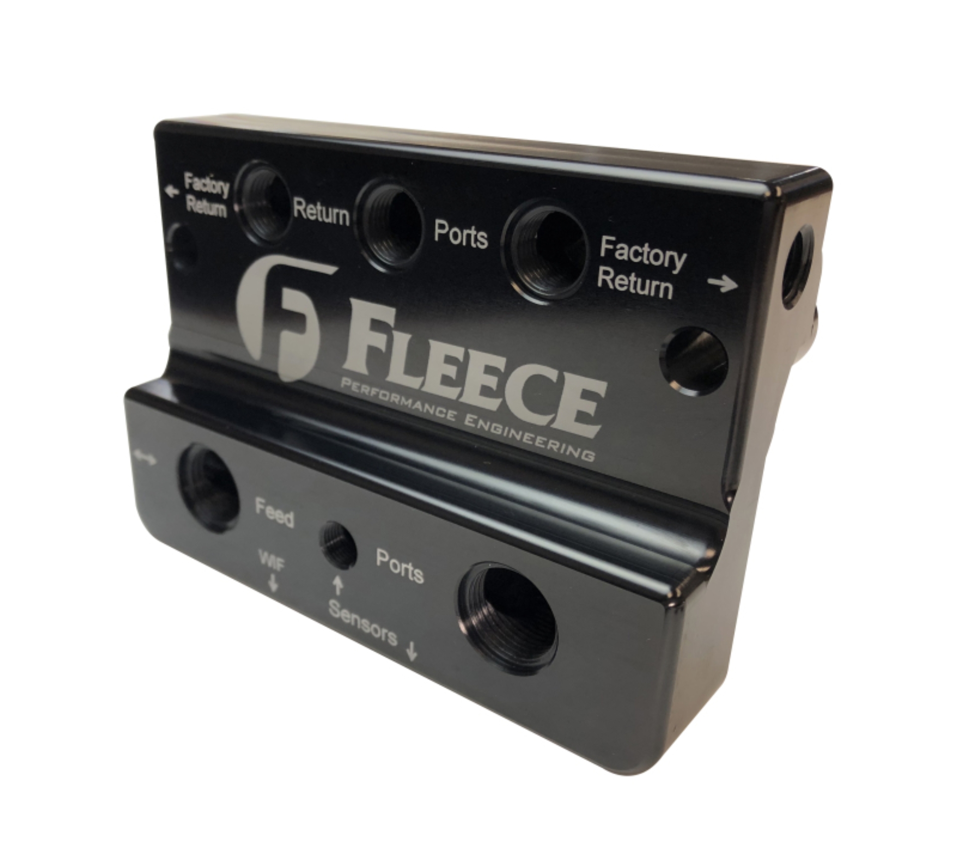 Picture of Fleece Performance 10-12 Dodge 6.7L Cummins 4th Gen Fuel Distribution Block