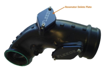 Picture of Fleece Performance 11-16 6.6L GM Duramax Resonator Delete Plate