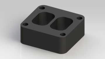 Picture of Fleece Performance 01-13 GM Duramax 6.6L 1.5in T4 Pedestal Spacer