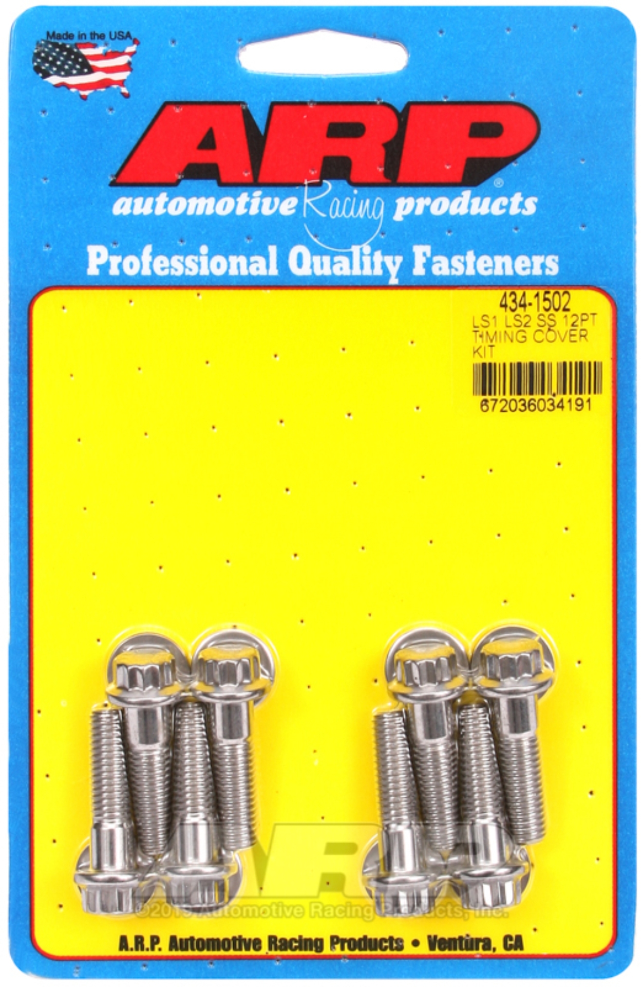 Picture of ARP Timing/Water Pump Bolt Kit Hardware Kits - 434-1502