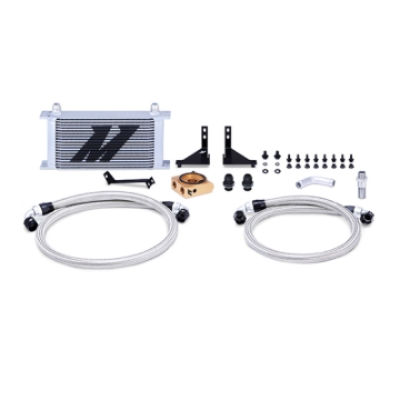 Picture of Mishimoto 14-16 Ford Fiesta ST Thermostatic Oil Cooler Kit - Silver