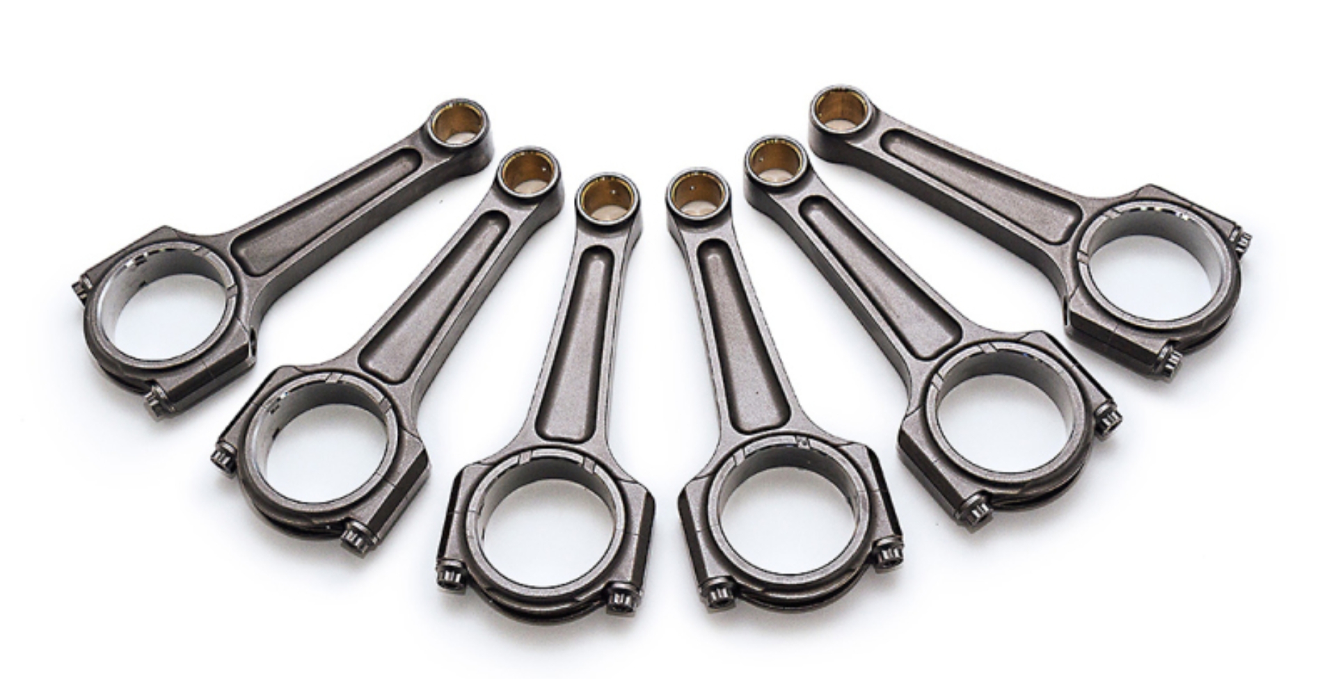 Picture of Manley Nissan RB30E/T H-Plus Beam Connecting Rod w/ ARP 2000 Bolt Set
