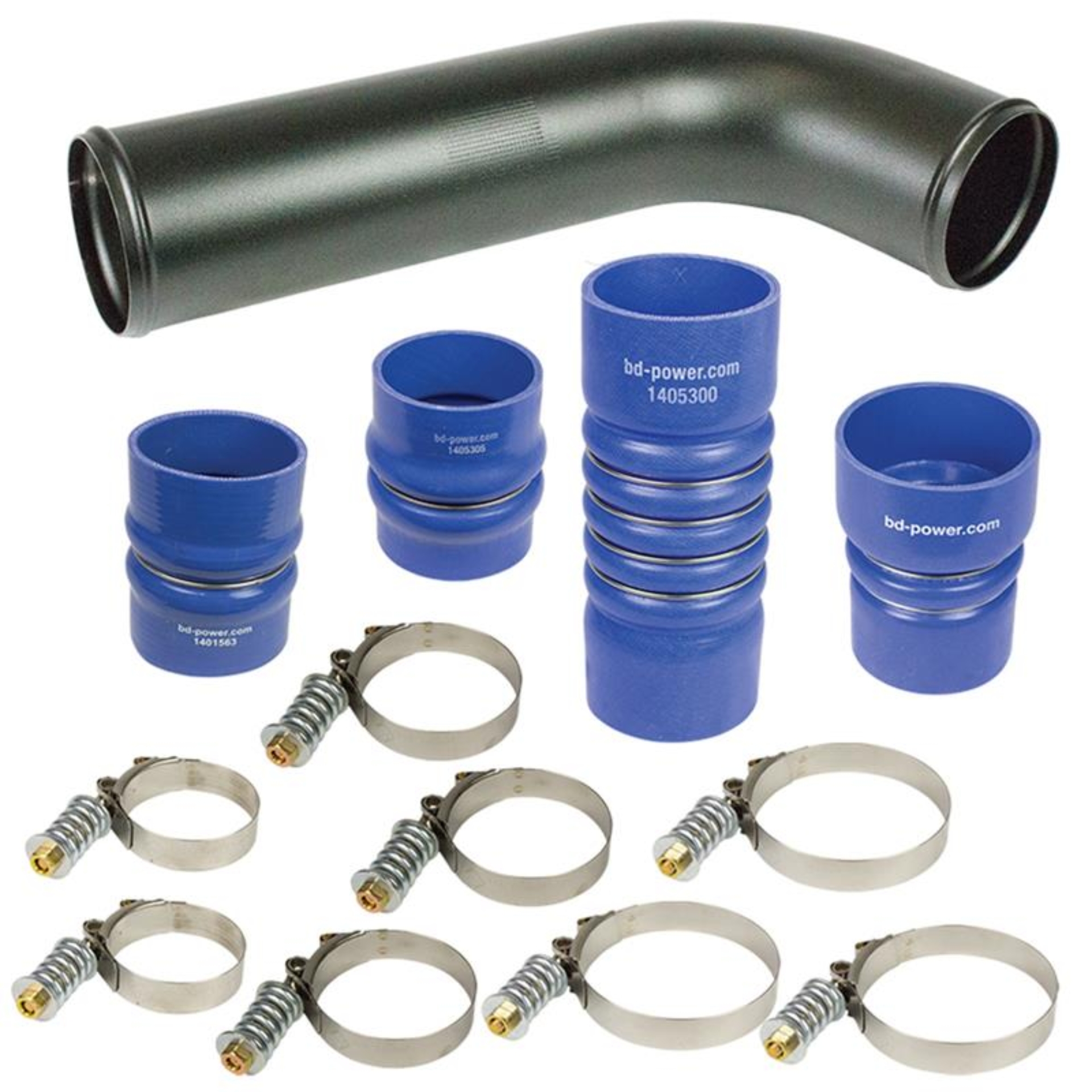 Picture of BD Diesel BDD Intercooler Hose/Clamp Kit Intercooler Pipe Kits - 1045217