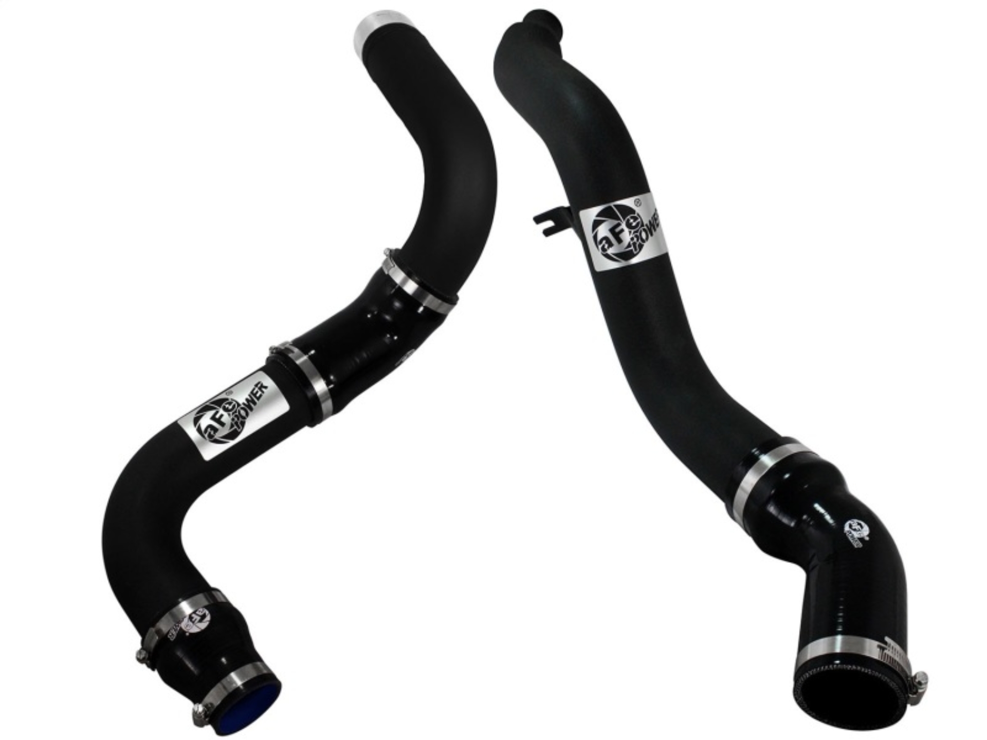 Picture of aFe Bladerunner 3in Black Intercooler Hot and Cold Side Tubes 14-15 Dodge Ram 1500 EcoDiesel V6 3.0L