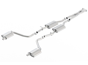 Picture of Borla 2015 Dodge Challenger 3.6L V6 S-TYPE Catback Exhaust No Tips Factory Valance