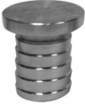 Picture of Fleece Performance Universal 1/2in Billet Aluminum Block Off Plug