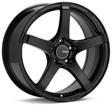 Picture of Enkei Kojin 17x8 45mm Offset 5x112 Bolt Pattern 72.6mm Bore Dia Matte Black Wheel