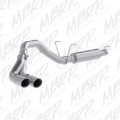 Picture of MBRP 14-16 Ram 2500/3500 6.4L 4in AL Single Side Dual Outlet Cat Back Exhaust