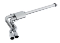 Picture of MBRP 15-16 Ford F-150 2.7L/3.5L/5.0L 3in Cat Back Single Side Pre-Axle Dual Exit T304