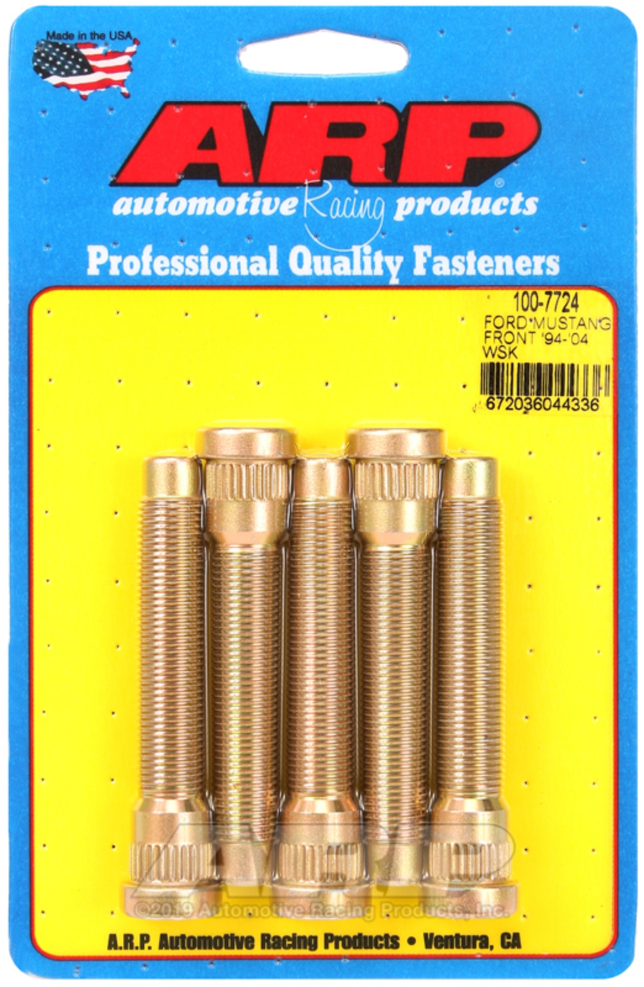 Picture of ARP 94-04 Ford Mustang Front Wheel Stud Kit (Set of 5)