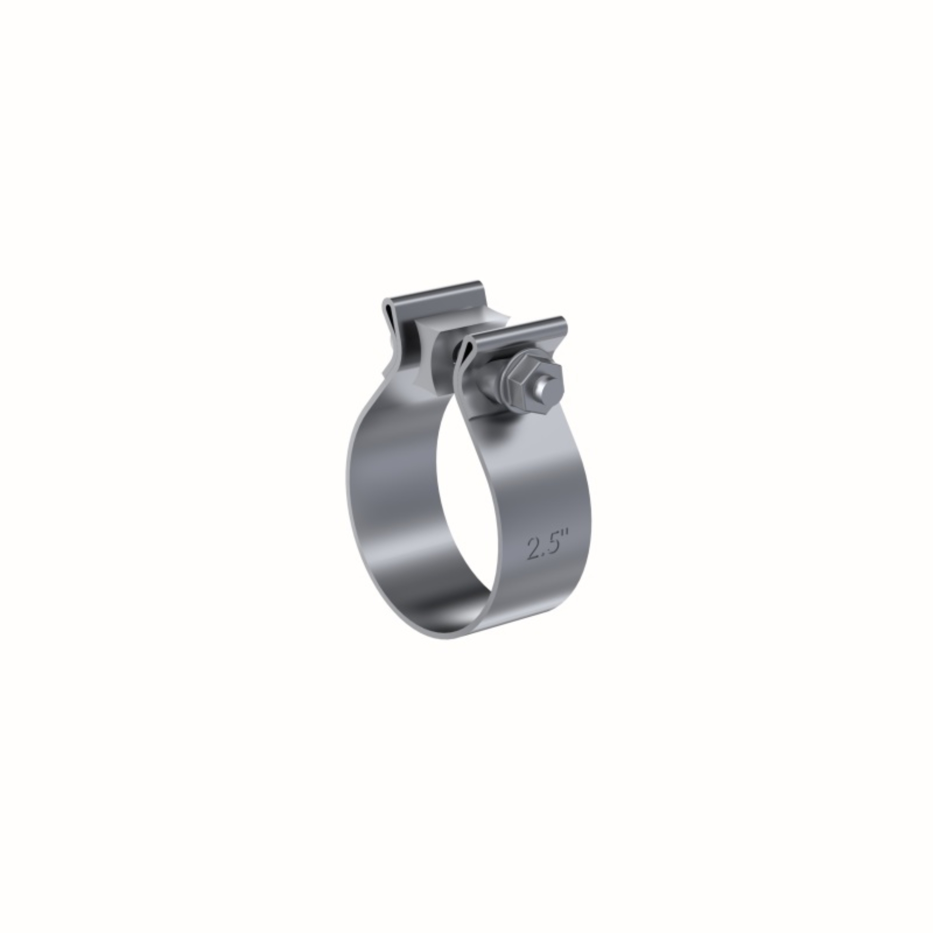 Picture of MBRP Universal 2.5in Band Clamp - Stainless (NO DROPSHIP)