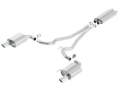 Picture of Borla 15-16 Ford Mustang GT / Convertible 5.0L AT/MT EC-Type CB SS Single Round Rolled Tips Exhaust
