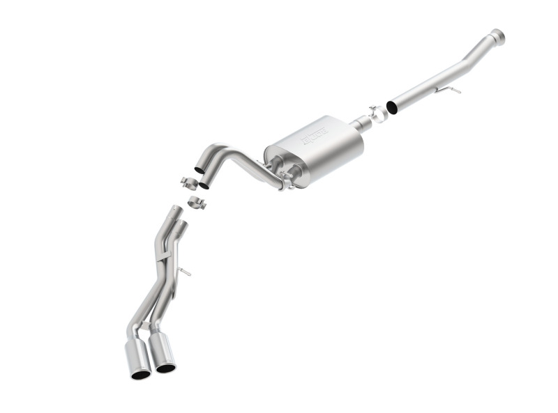 Picture of Borla 15-16 Cadillac Escalade ESV/Yukon Denali XL 6.2L V8 AT Split Side Ext SS S-Type CB Exhaust