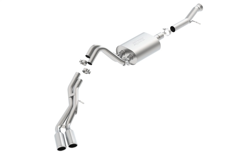 Picture of Borla 2015 Cadillac Escalade/Yukon Denali 6.2L V8 AT 2WD/4WD Split Side Exit SS S-Type CB Exhaust