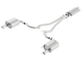 Picture of Borla 15-16 Ford Mustang EcoBoost 2.3L AT/MT EC-Type Cat Back SS Single Round Rolled Tips Exhaust