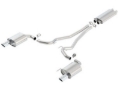 Picture of Borla 15-16 Ford Mustang GT / Convertible 5.0L AT/MT EC-Type CB SS Single Round Rolled Tips Exhaust