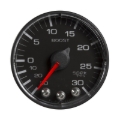 Picture of Autometer Spek-Pro 52.4mm 30inHG-30PSI Digital Stepper Motor Vac/Boost Gauge