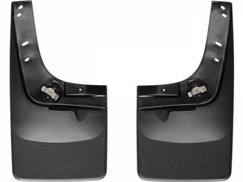 Picture of WeatherTech 2015 Ford F-150 w/o Wheel Lip Module No Drill Front Mudflaps